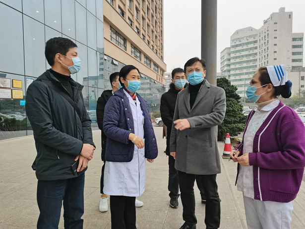 成都市卫健委到四川友谊医院开展新冠肺炎疫情防控指导